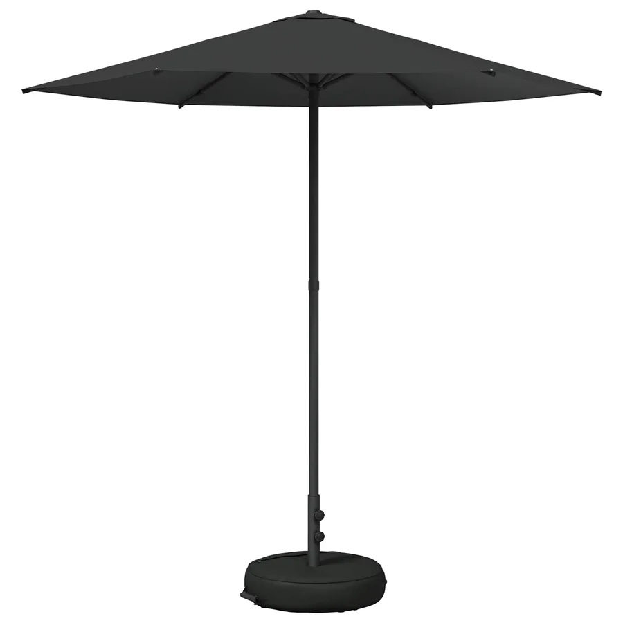 Parasol de jardin avec base 230 x 230 cm Polyester - 2