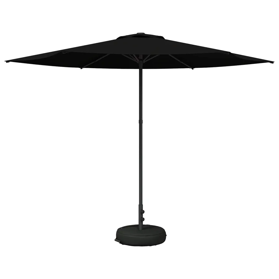 Parasol de jardin avec base 300 x 300 cm Polyester - 2