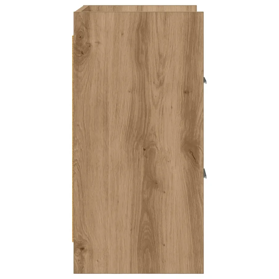 Tables de chevet 2 pc Chêne artisanal 40 x 30 x 60 cm - 5