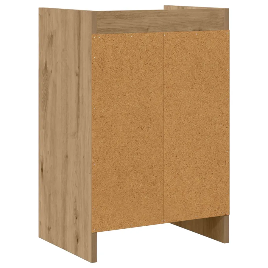 Tables de chevet 2 pc Chêne artisanal 40 x 30 x 60 cm - 6