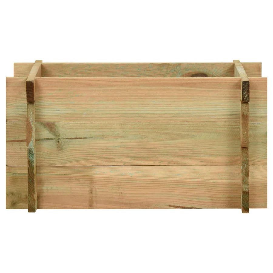 Lit de légumes surélevé de jardin Vert 80 x 80 x 32 cm - 2