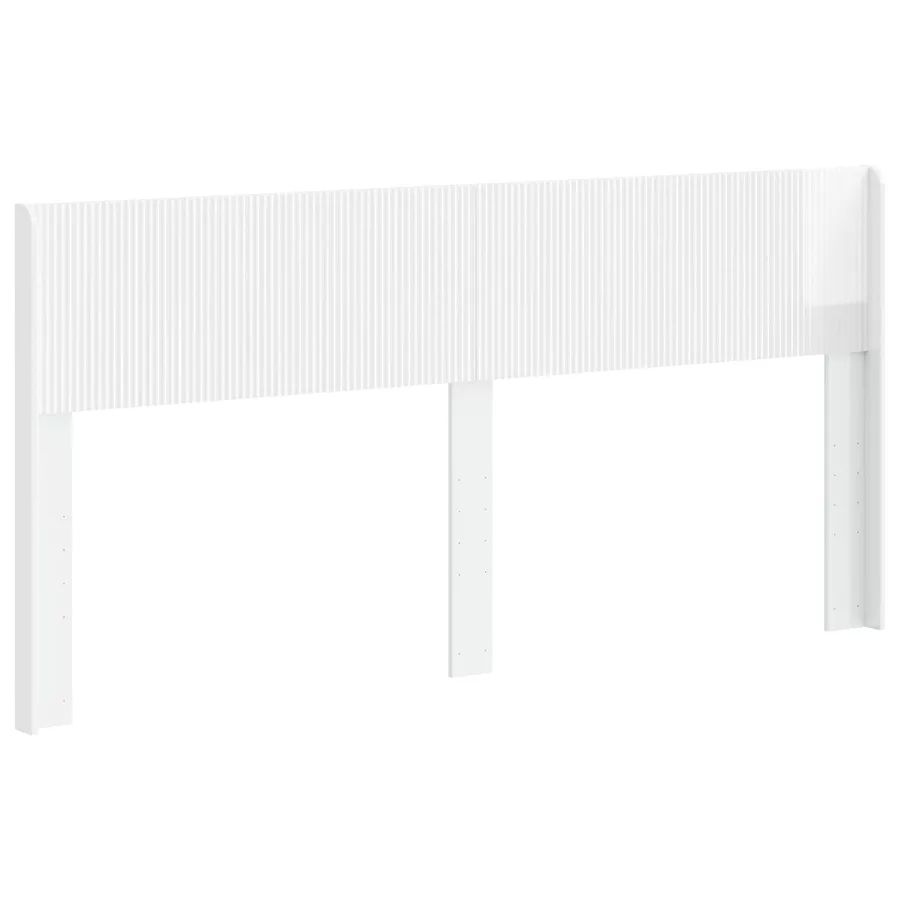 Tête de lit Blanc brillant PB - 2
