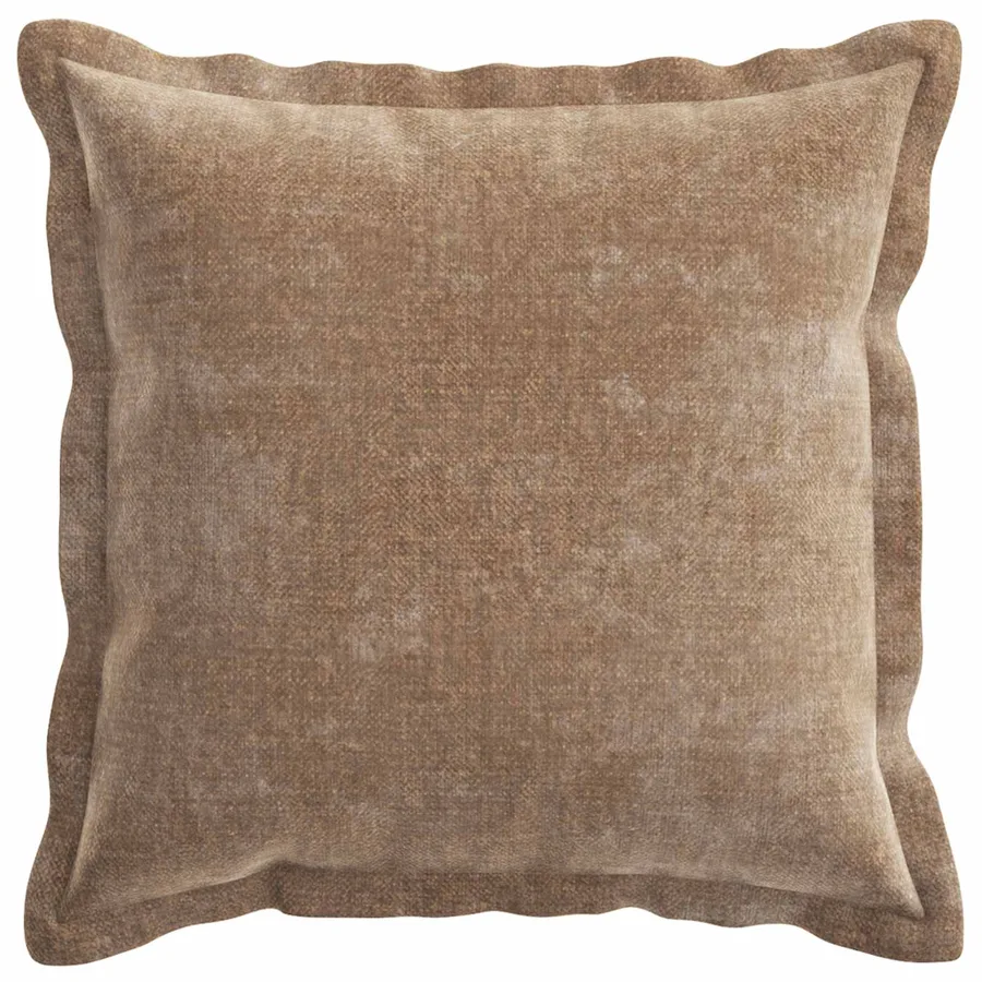 Housse de coussin 12 pcs HOUTEN Marron 50 x 50 cm - 2