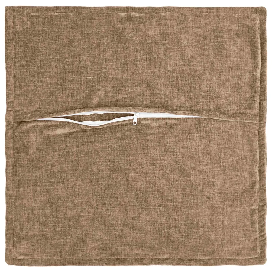 Housse de coussin 12 pcs HOUTEN Marron 50 x 50 cm - 3
