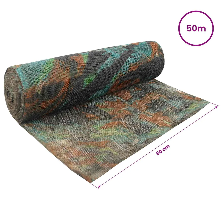 Rouleau de jute Camouflage 50 x 5000 cm - 6
