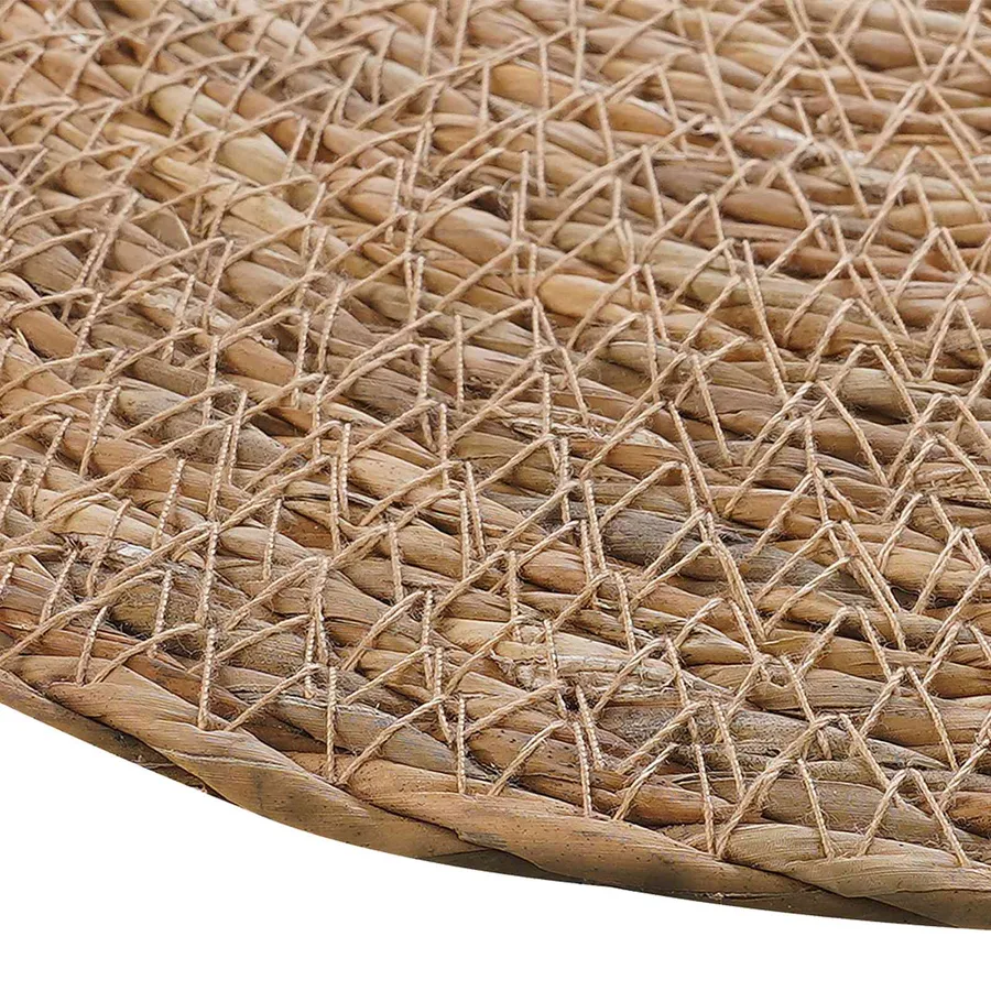 Dessous de verre en herbe marine 12 pcs Naturel Ø 30 cm - 3
