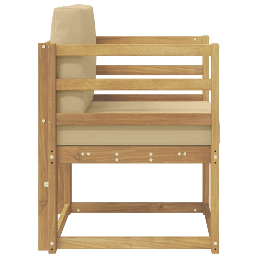2 Pièce Ensemble de canapés d'extérieur Polyester - 4