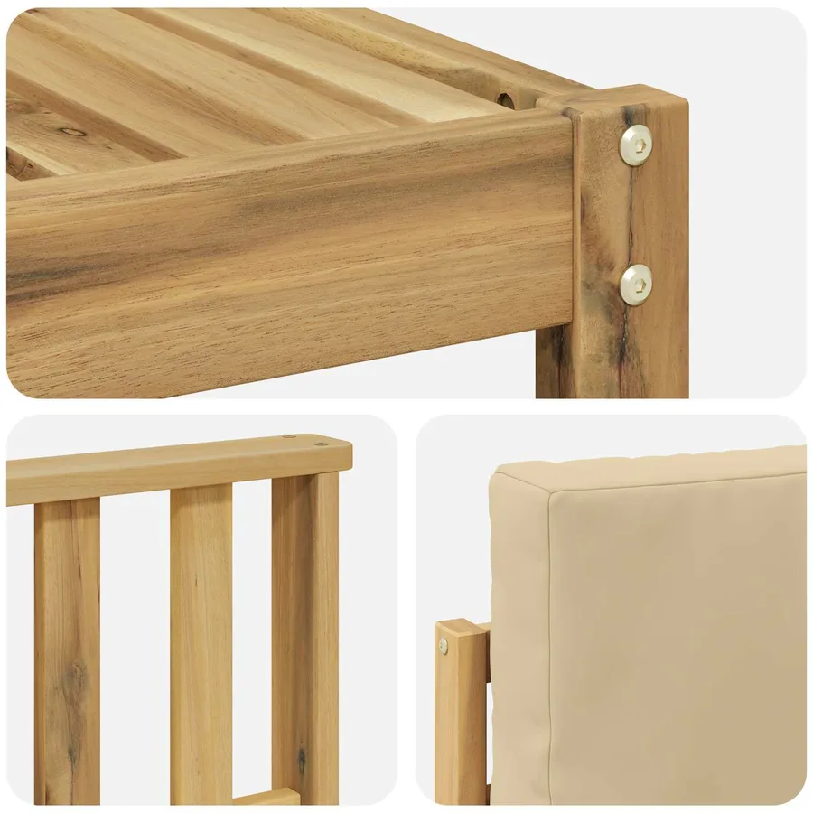 Ensemble de canapés d'extérieur 7 pcs - 5