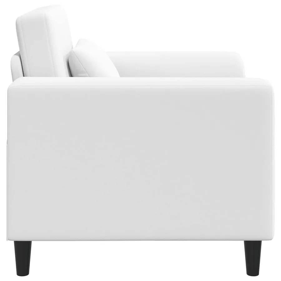 Fauteuil Blanc Tissu - 4