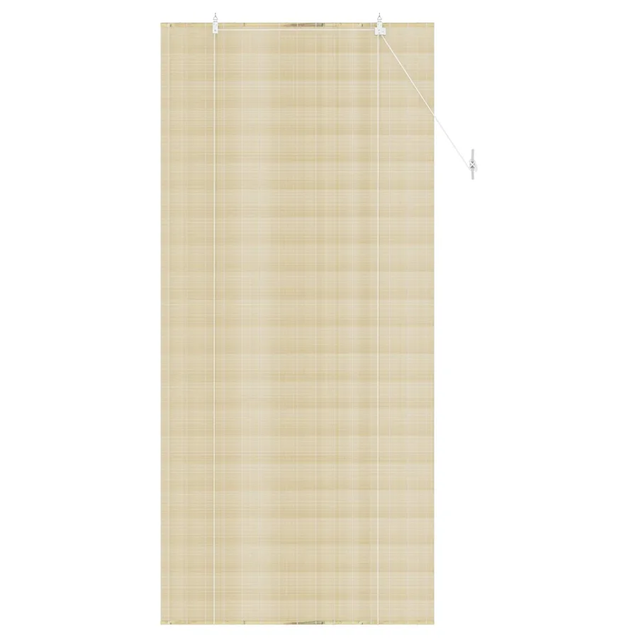 Store enrouleur Naturel 90 x 220 cm Bambou - 3