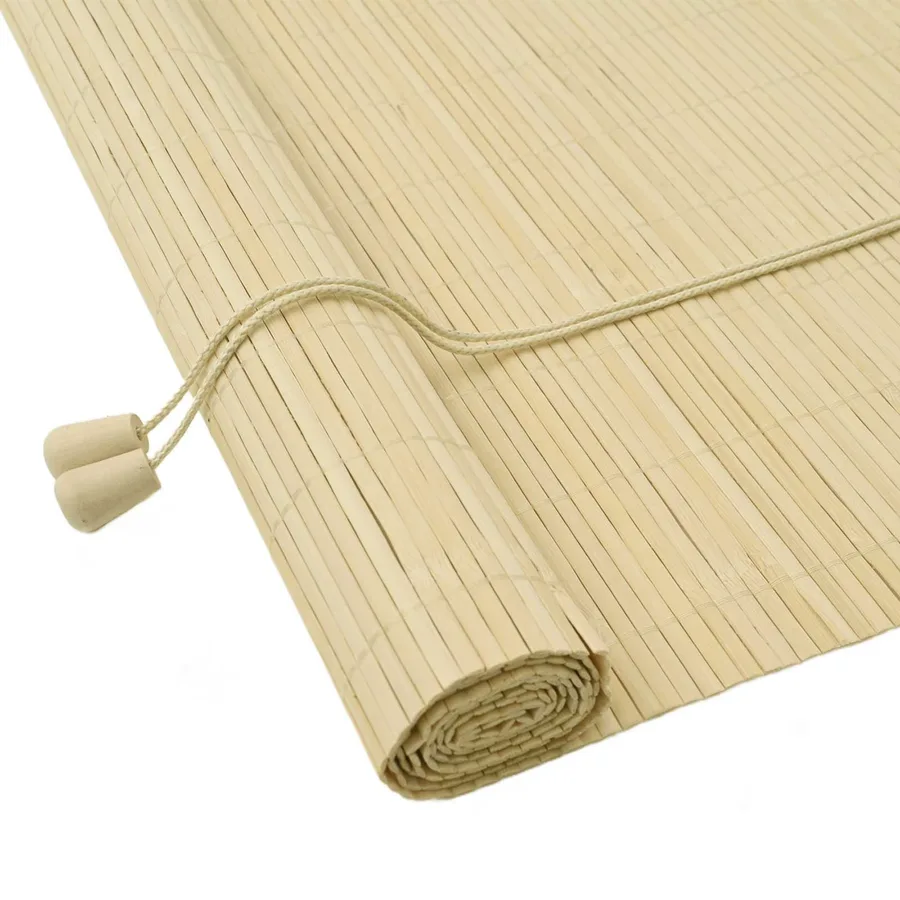 Store enrouleur Naturel 50 x 220 cm Bambou - 2