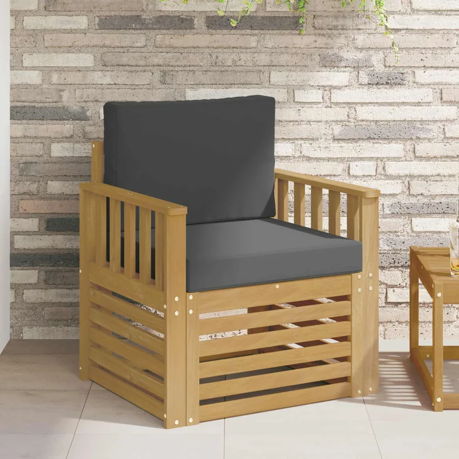 2 Pièce Ensemble de canapés d'extérieur Polyester