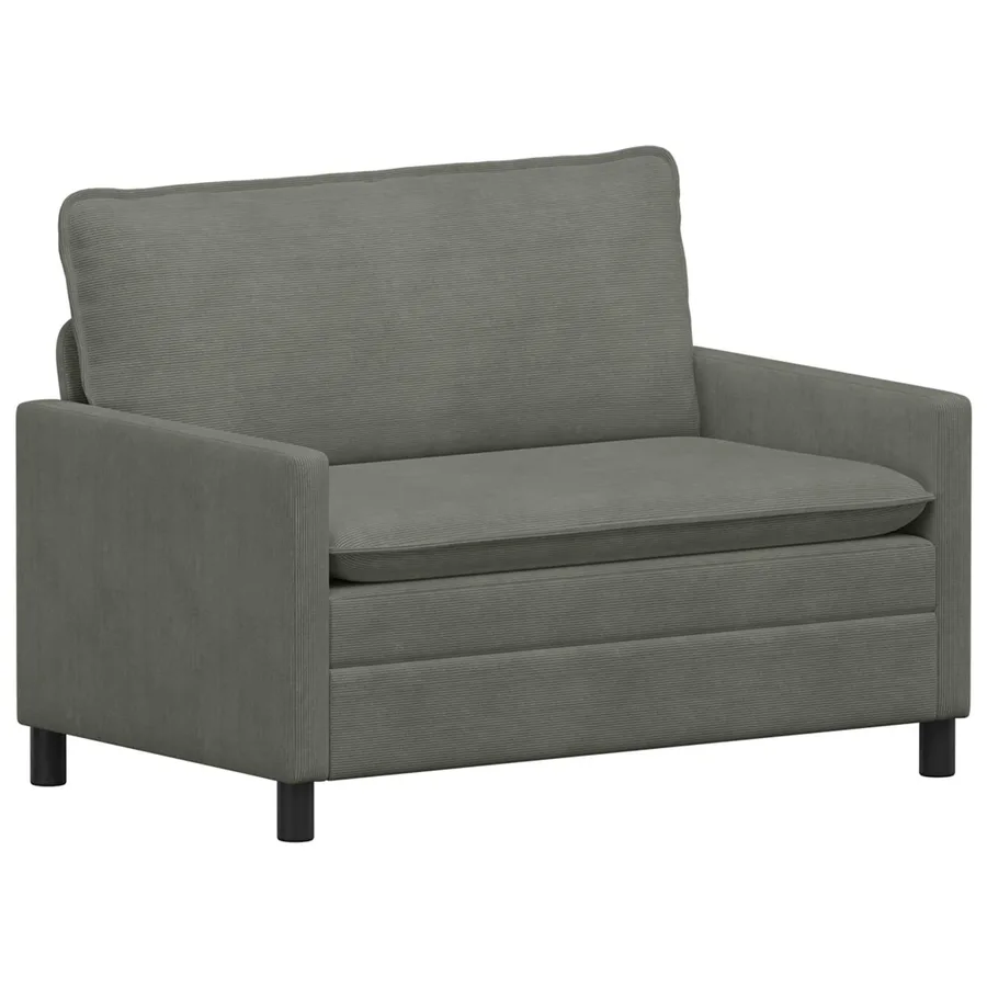 Canapé Gris clair 126 x 81 x 87,5 cm Tissu - 2