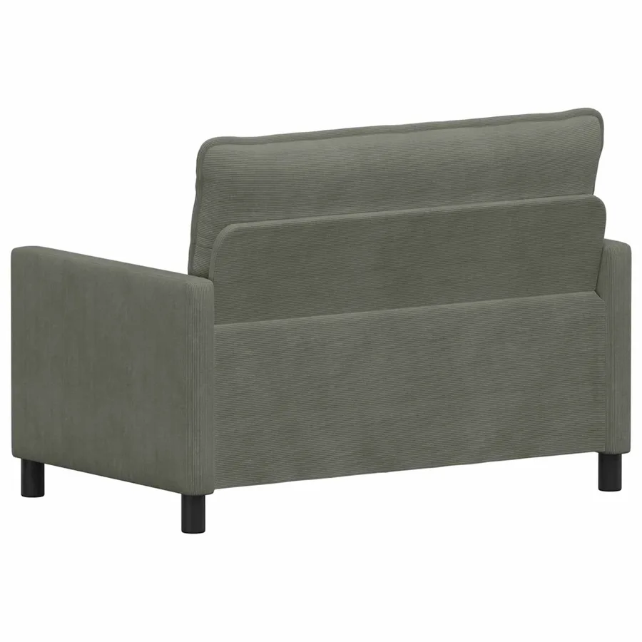 Canapé Gris clair 126 x 81 x 87,5 cm Tissu - 5