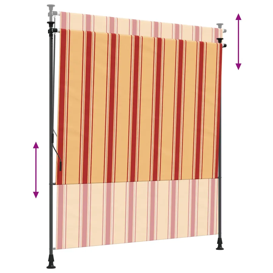 Store Roulant Extérieur Multicolore 100 x 270 cm - 6
