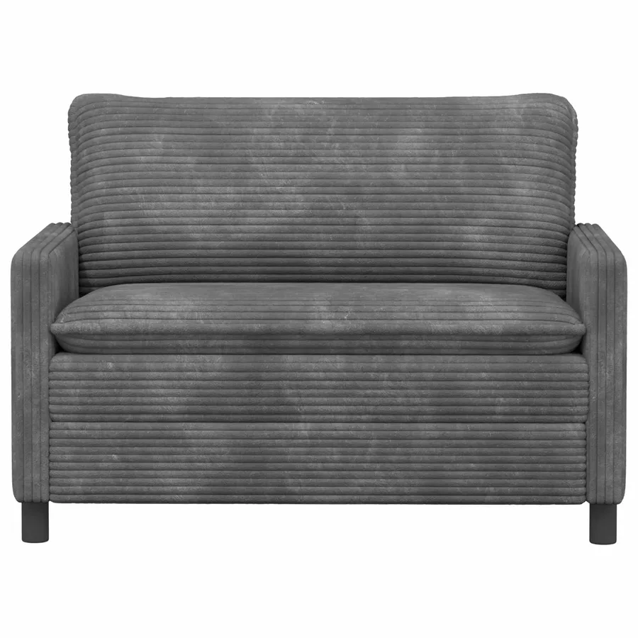 Canapé Gris clair 126 x 81 x 87,5 cm Polyester - 3