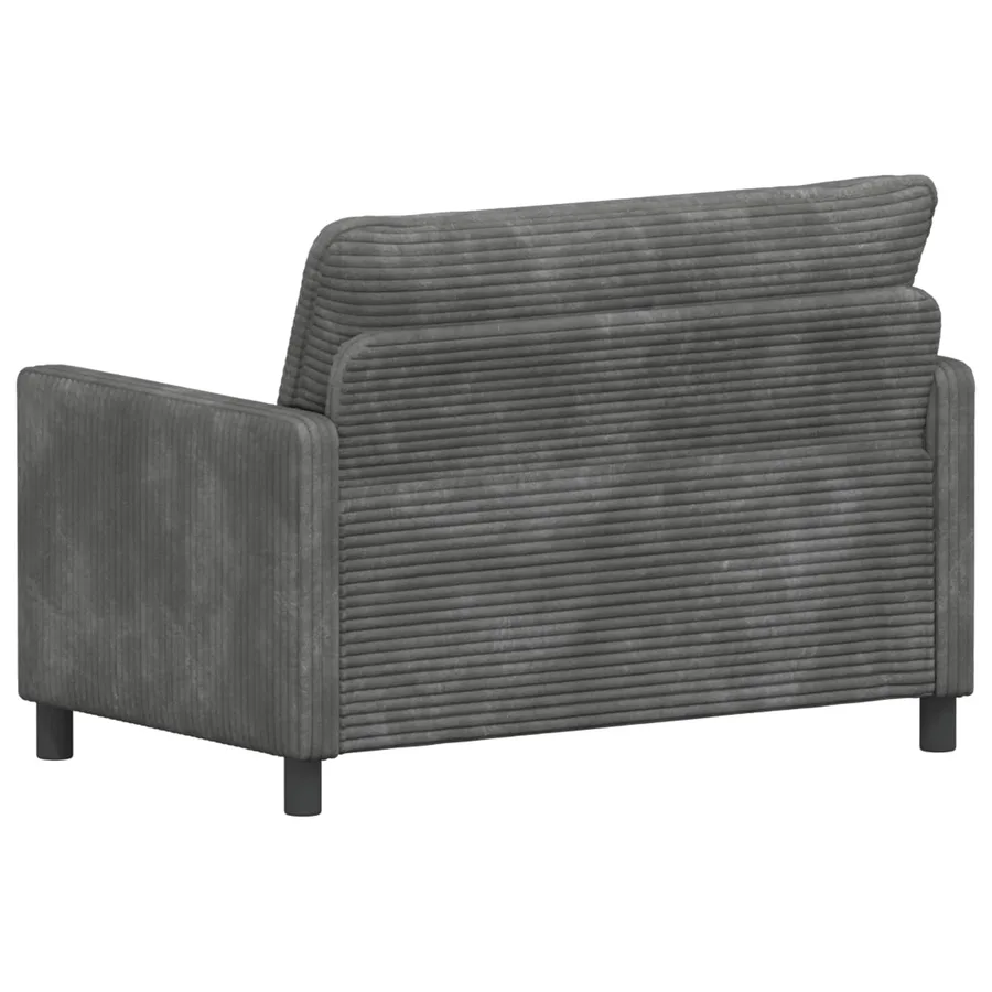 Canapé Gris clair 126 x 81 x 87,5 cm Polyester - 5
