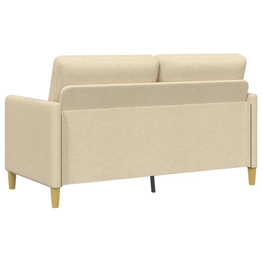 Sofa avec rangement Crème 152 x 78 x 87 cm Polyester - 5