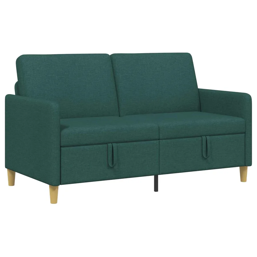 Sofa avec rangement Vert foncé 152 x 78 x 87 cm Polyester - 2