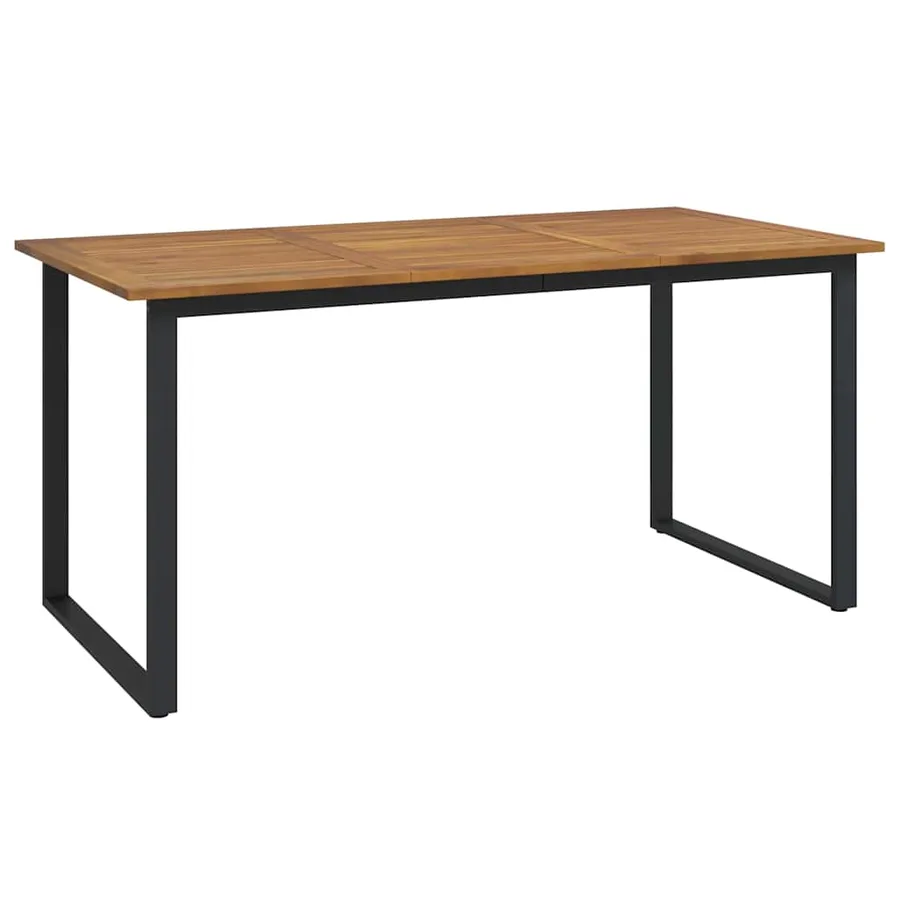 Ensemble de salle à manger pour jardin 7 pcs Gris - 6