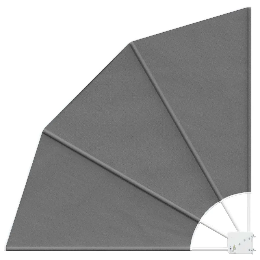 Écran de confidentialité pour balcon 140 x 140 cm Polyester - 2