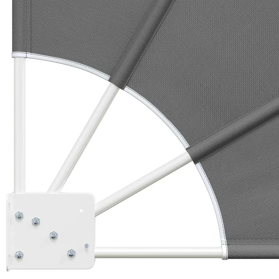 Écran de confidentialité pour balcon 140 x 140 cm Polyester - 4