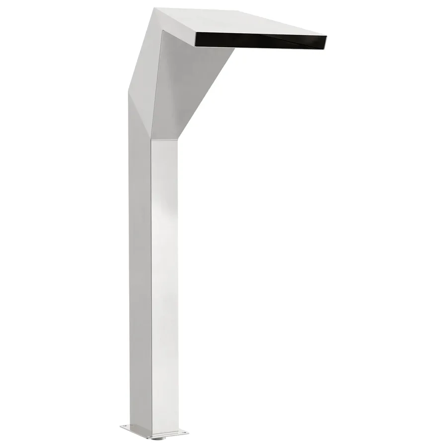 Chute d'eau de Piscine Acier inoxydable 50 x 30 x 90 cm Argenté - 4