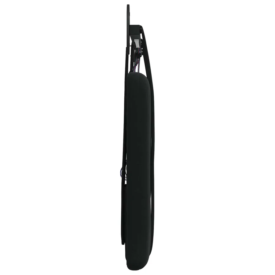 Tête de lit suspendue Avec lumière LED Noir Velours - 7