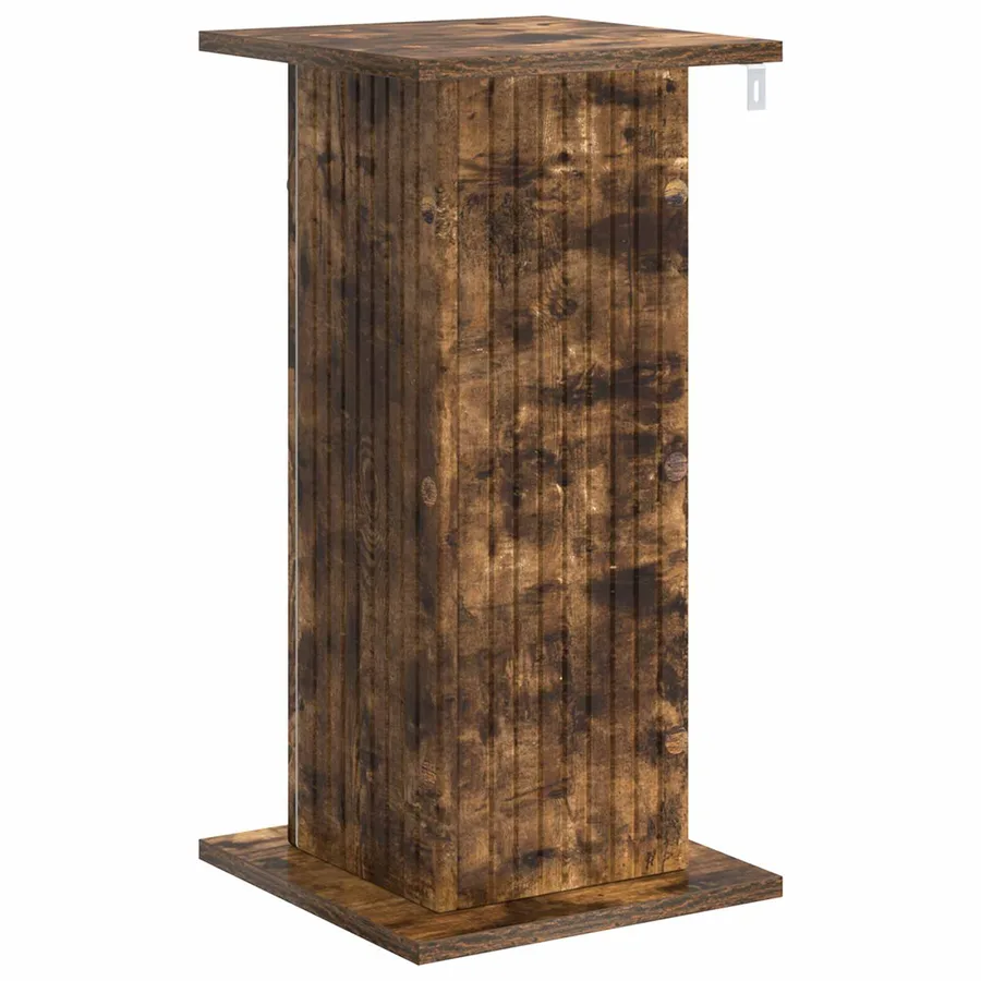 Support de Plante Chêne fumé 30,5 x 30 x 60,5 cm - 7
