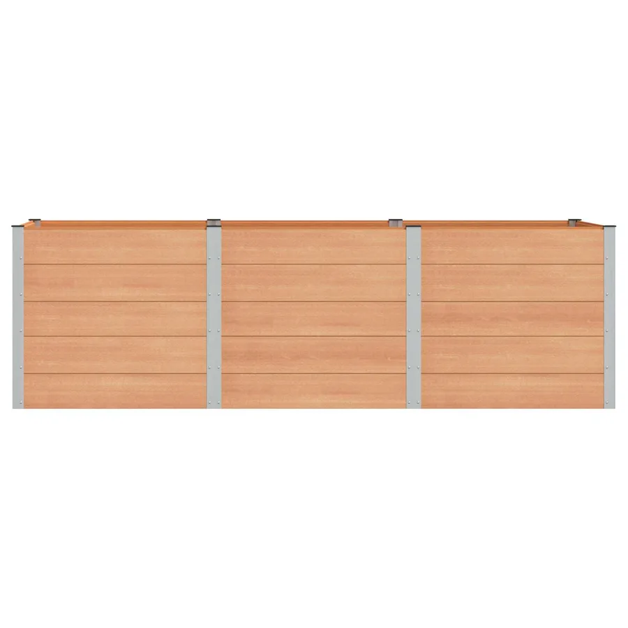 Jardinière surélevée Marron 300 x 100 x 91 cm - 3