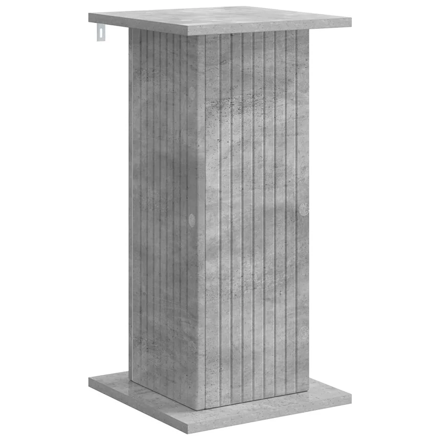Support de Plante Gris béton 30,5 x 30 x 60,5 cm - 2