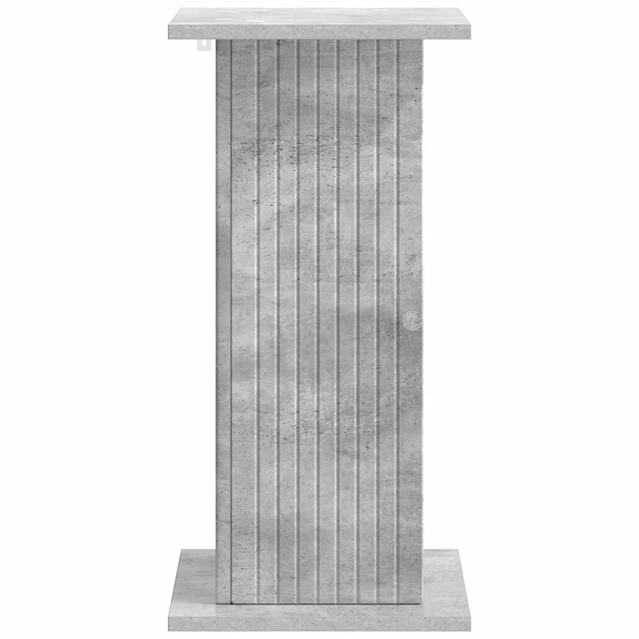 Support de Plante Gris béton 30,5 x 30 x 60,5 cm - 5