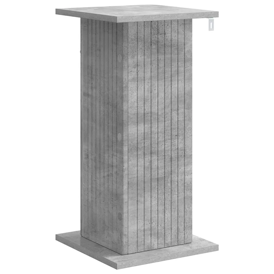 Support de Plante Gris béton 30,5 x 30 x 60,5 cm - 7