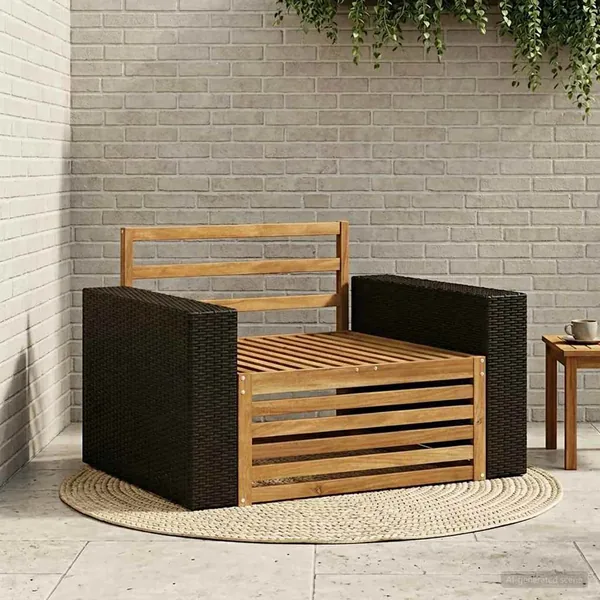 Sofa de milieu extérieur Naturel