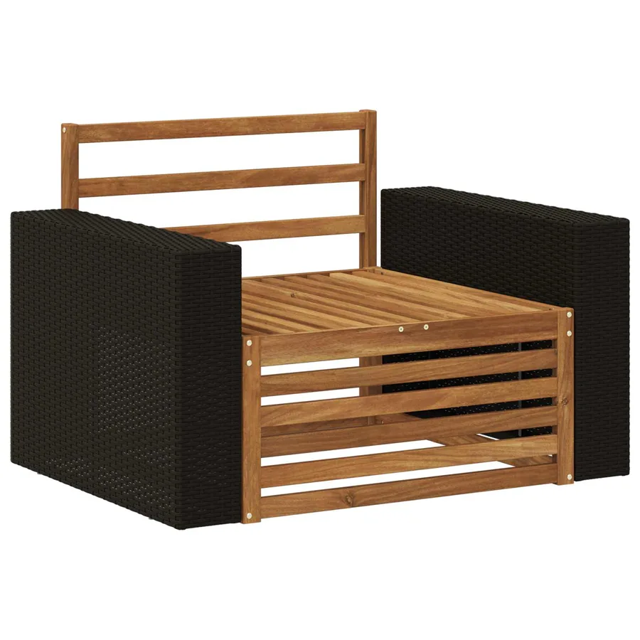 Sofa de milieu extérieur Naturel - 2