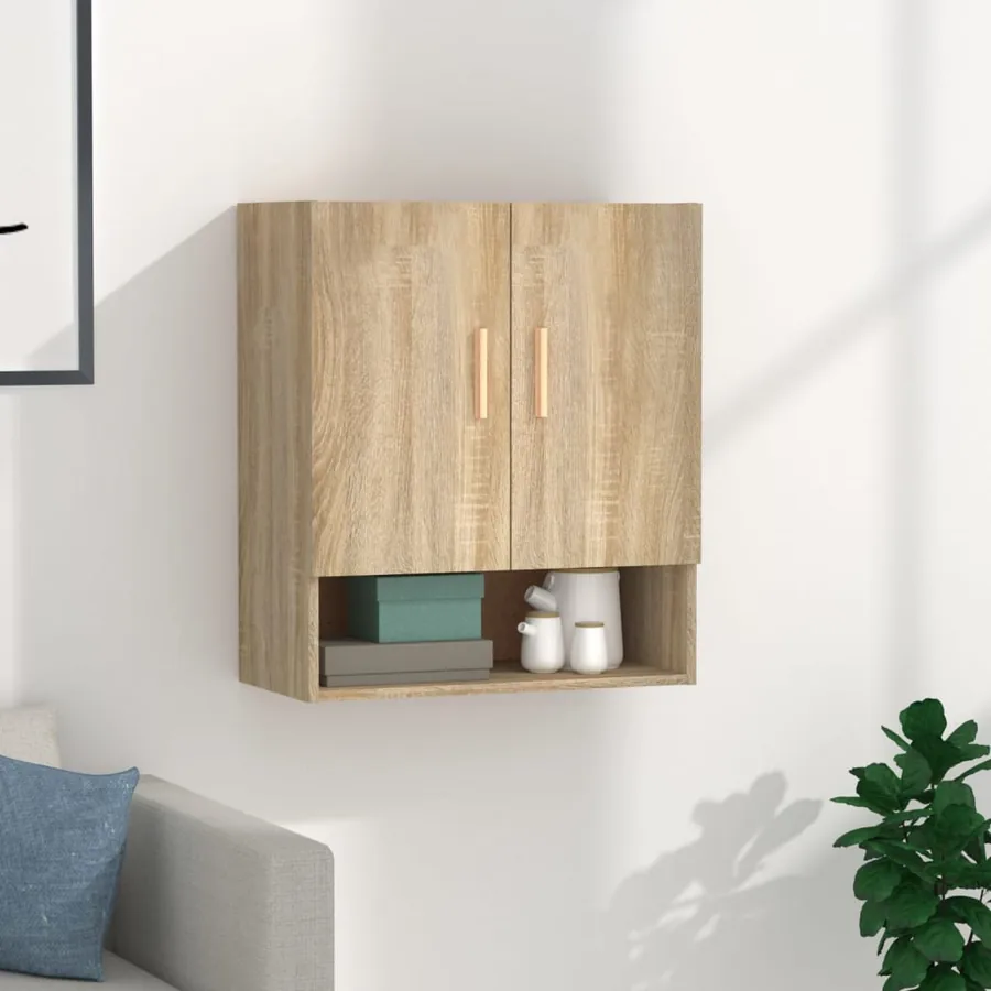 Armoire murale Chêne sonoma 60x31x70 cm Bois d'ingénierie