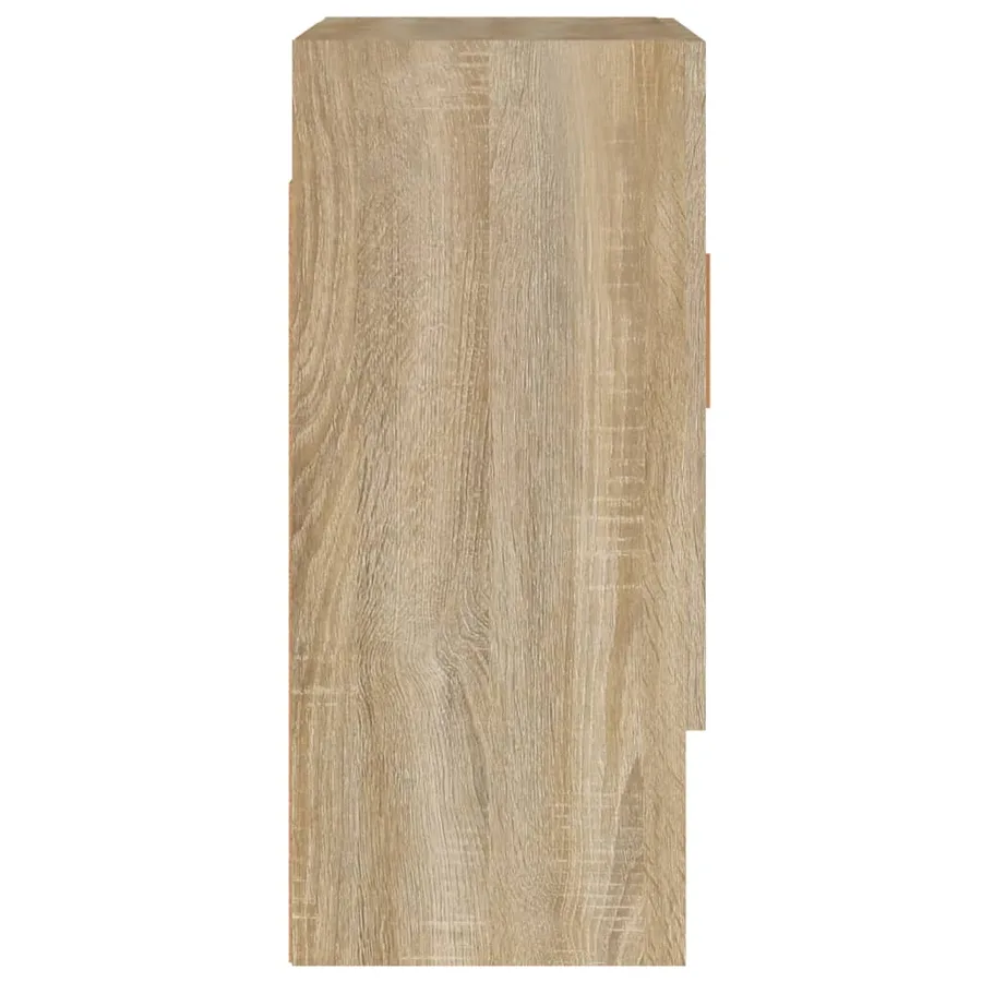 Armoire murale Chêne sonoma 60x31x70 cm Bois d'ingénierie - 6