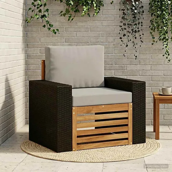 Sofa de milieu extérieur Naturel