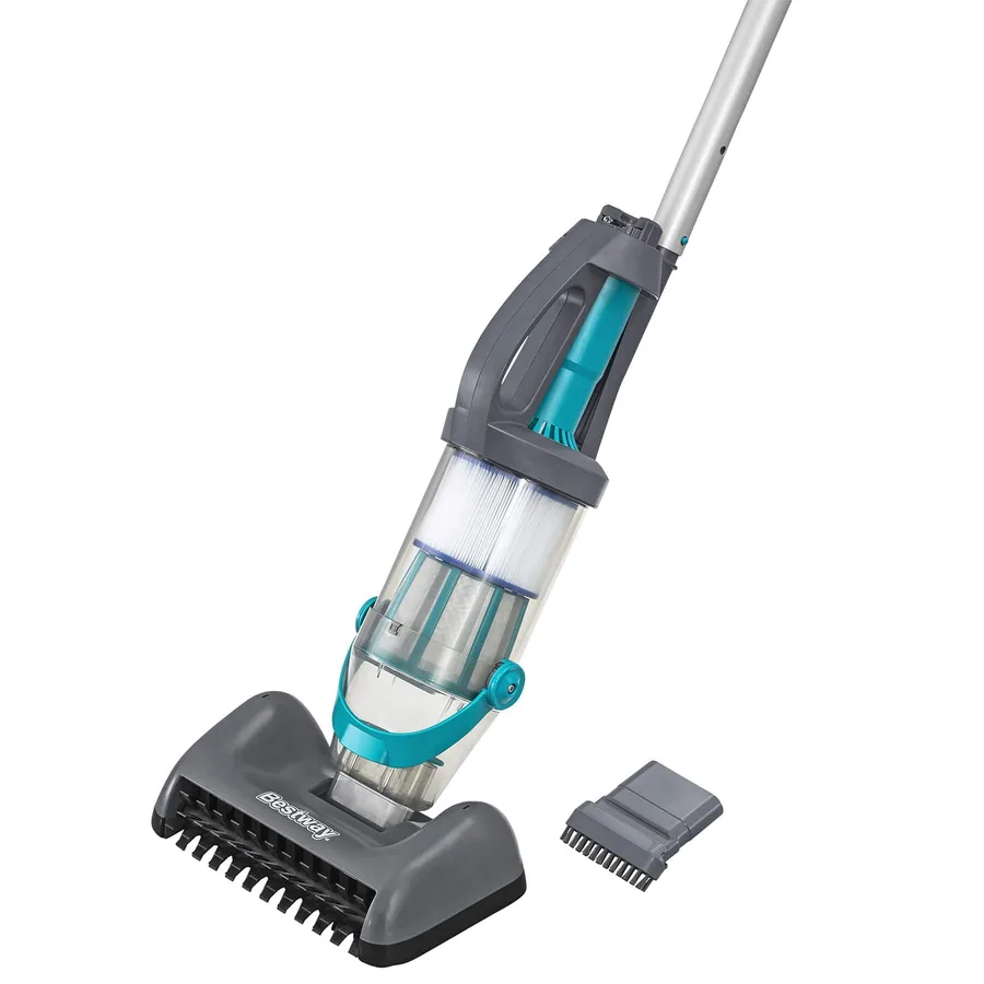 Bestway Aspirateur de Piscine avec bandes LED Gris 610 cm ABS et acier - 8