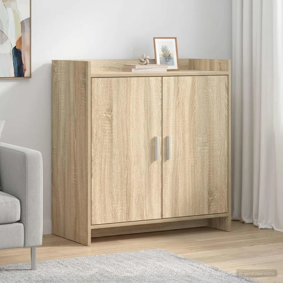 Buffet Chêne Sonoma 72 x 36 x 80 cm Bois d'ingénierie