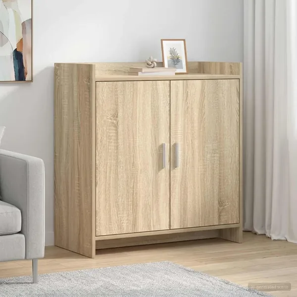 Buffet Chêne Sonoma 72 x 36 x 80 cm Bois d'ingénierie