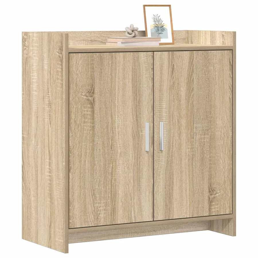 Buffet Chêne Sonoma 72 x 36 x 80 cm Bois d'ingénierie - 3