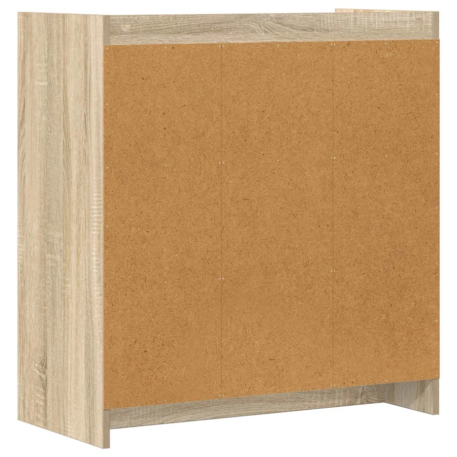 Buffet Chêne Sonoma 72 x 36 x 80 cm Bois d'ingénierie - 7