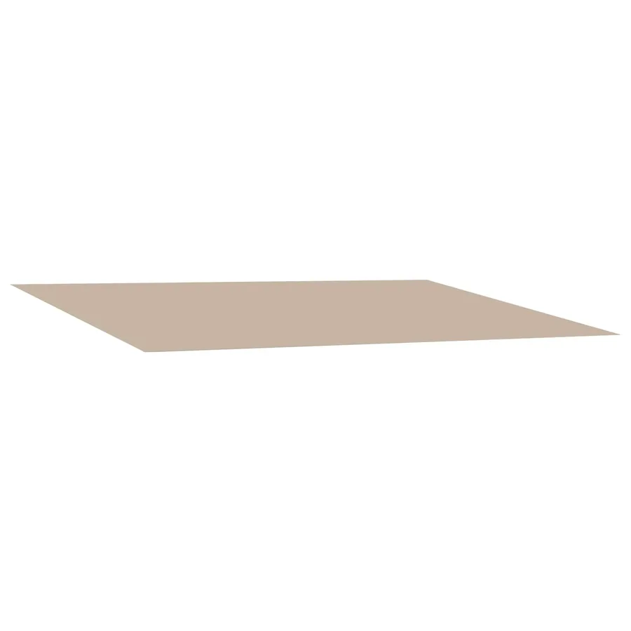 Toile de rechange pour auvent Beige 450 × 350 cm Polyester - 2