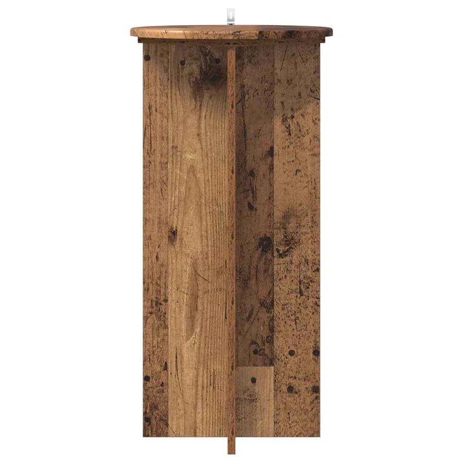 Support de Plante 2 pcs Bois ancien 40 x 40 x 80 cm - 6