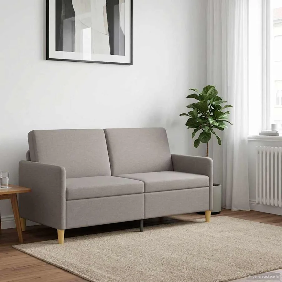 Sofa avec rangement Taupe 172 x 78 x 87 cm Polyester