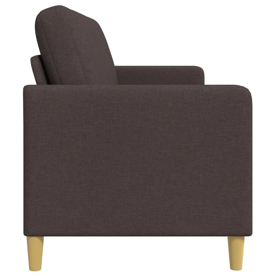 Sofa avec rangement Marron foncé 172 x 78 x 87 cm Polyester - 5