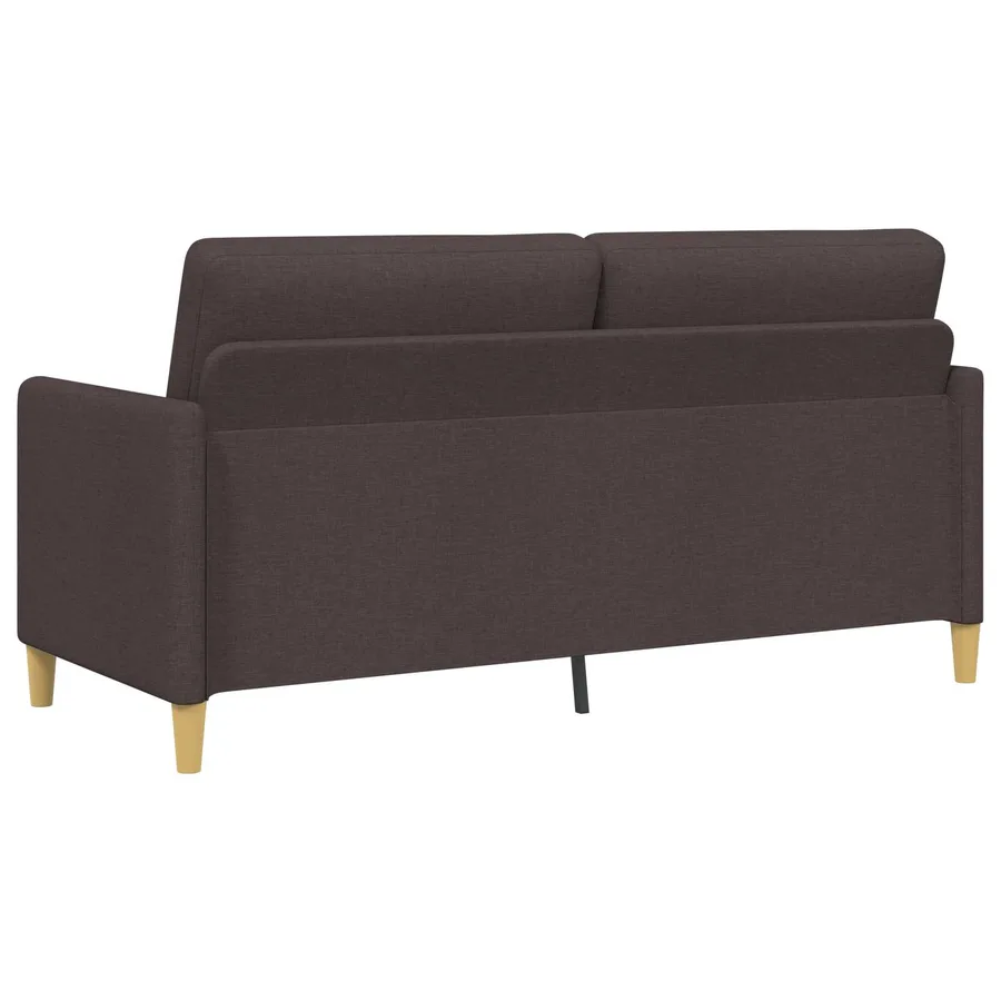 Sofa avec rangement Marron foncé 172 x 78 x 87 cm Polyester - 6