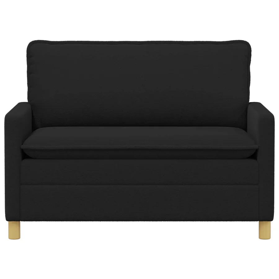 Canapé Noir 126 x 81 x 87,5 cm Tissu - 3