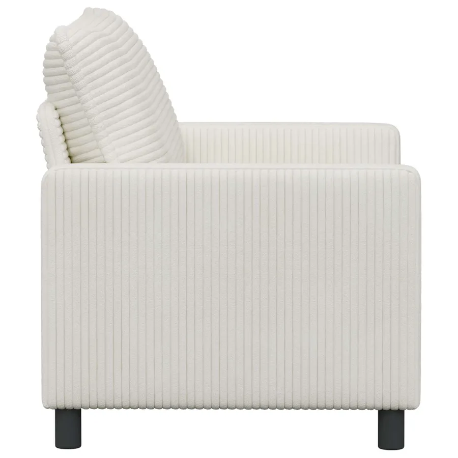 Canapé Crème 126 x 81 x 87,5 cm Polyester - 4